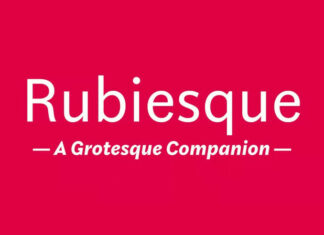 Rubiesque Sans Serif Font