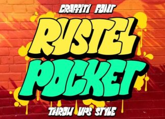 Rustel Pocket Display Font