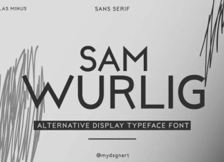 Sam Wurlig Sans Serif Font