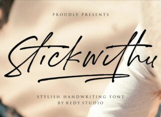 Stickwithu Handwritten Font