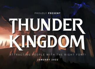 Thunder Kingdom Font