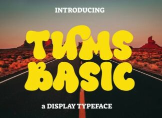 Tums Basic Display Font