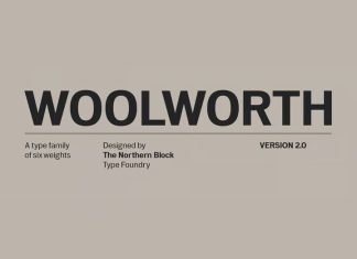 Woolworth Sans Serif Font