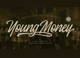 Young Money Handwritten Font