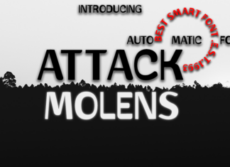 Attack Molens Font