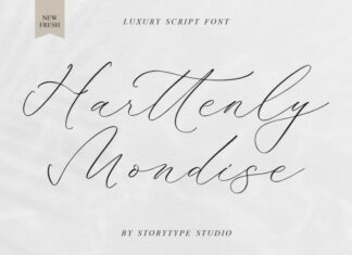 Harttenly Mondise Font