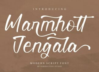Marmhott Jengala Script Font