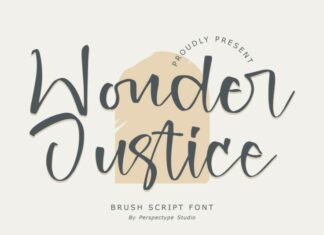 Wonder Justice Font