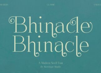 Bhinacle Font