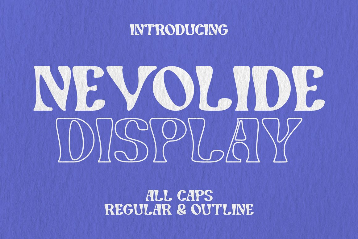 Nevolide Typeface