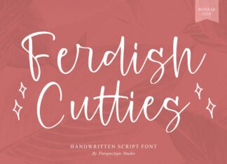 Ferdish Cutties Font