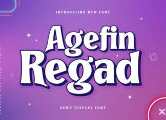 Agefin Regad Font