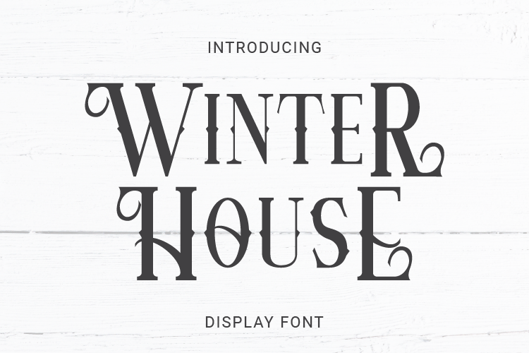 Winter House Font Download Free Font