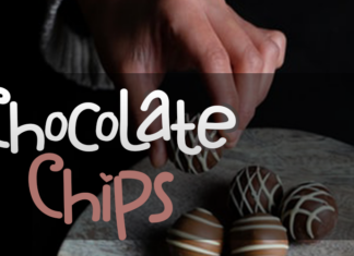 Chocolate Chips Font