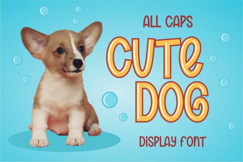 Gafeko Cute Font preview image 3