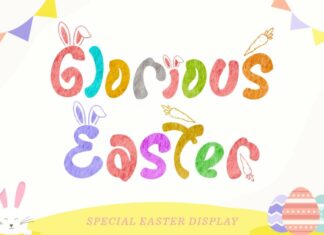 Glorious Easter Font