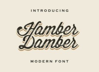 Hamber Damber Font