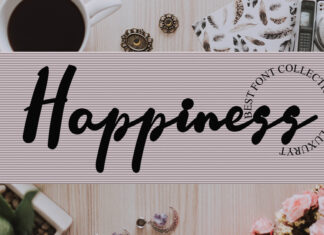 Happiness Typeface