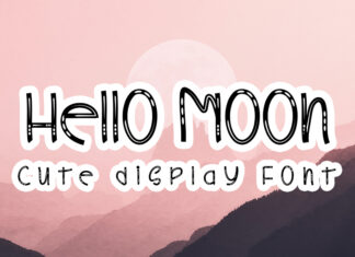 Hello Moon Font