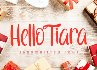 Hello Tiara Font