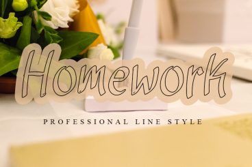 Homework Typeface