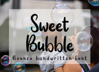 Sweet Bubble Font