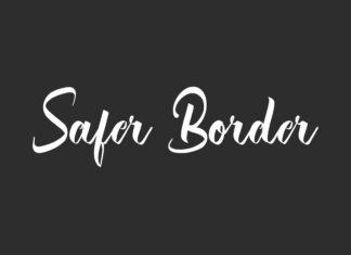 Safer Border Font