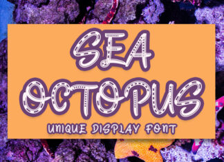 Sea Octopus Font