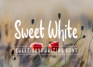 Sweet White Font