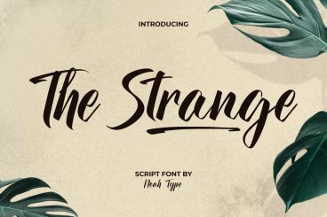 The Strange Font