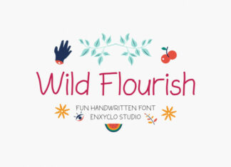 Wild Flourish Font