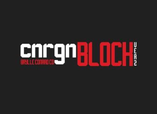 CNRGN Block V2 Font