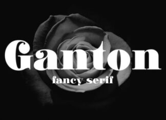 Ganton Font