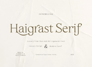 Haigrast Serif Font