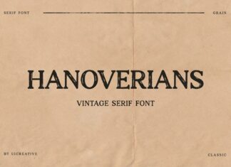 Hanoverians Font