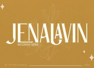 Jenalavin Font