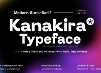 Kanakira Font