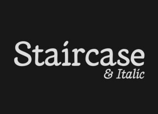 LT Staircase Font