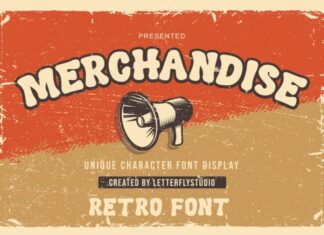 Merchandise Font