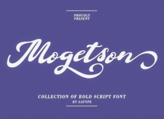 Mogetson Font