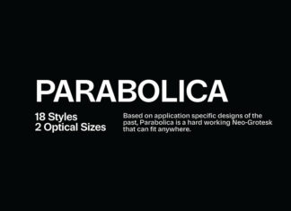 Parabolica Font