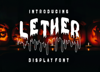 Lether Font