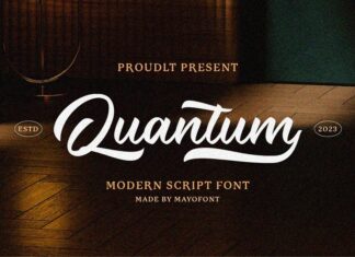 Quantum Script Font
