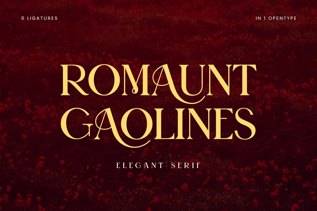 Romaunt Gaolines Font - Download Free Font