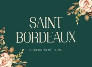 Saint Bordeaux Font
