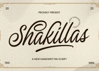 Shakillas Font