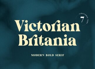 Victorian Britania Font