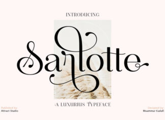 Sarlotte Typeface