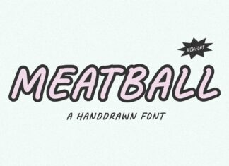 Meatball Font