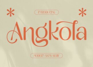 Angkola Typeface